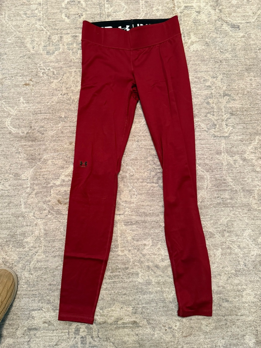 Under Armour Women’s Red Athletic Leggings Small/long